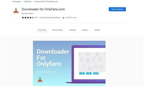 onlyfans download extension chrome|Downloader for OnlyFans.com 